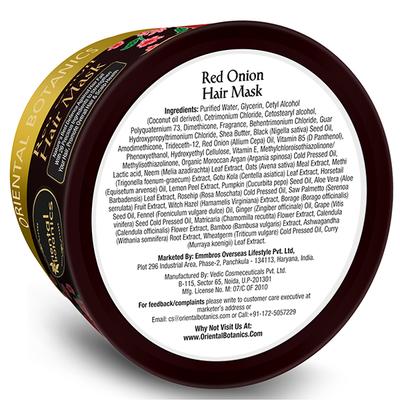 Oriental Botanics Red Onion Hair Mask 200 gm - Hair Masks & Packs