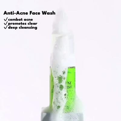 House of Beauty Anti Acne Foaming Facewash For Oily & Combination Skin with Salicylic 100ml - Face Wash & Cleansers
