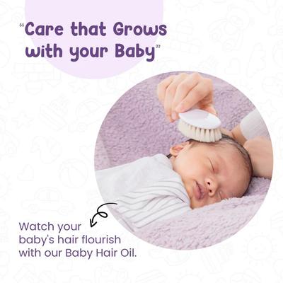 Mother Sparsh Nourishing Hair Oil For Babies With Walnut Saffron & Rosemary 100ml - Hair Oils