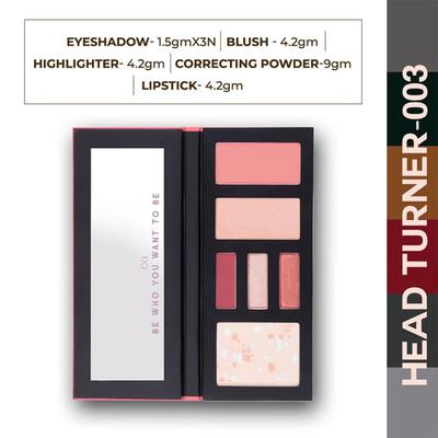 Colorbar Make Up Kit-Head Turner-003 21.9 gm - Face Palettes