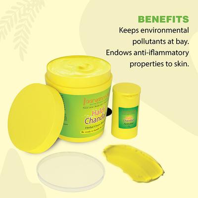 Aryanveda Herbal Bleach Cream - Haldi Chandan (Pack of 2 x 250 gm) - Face Bleach