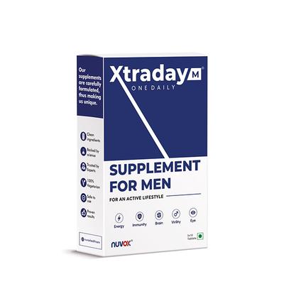 Nuvox Xtraday Supplement Tablet for Men 30's - Sexual Care
