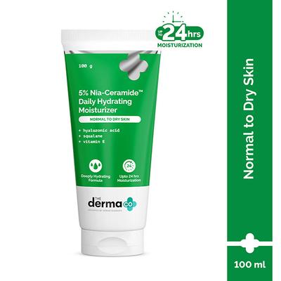The Derma Co.5% Nia-Ceramide Deep Moisturizing Cream Thick Cream For Dry Skin 100 gm - Face Moisturizers
