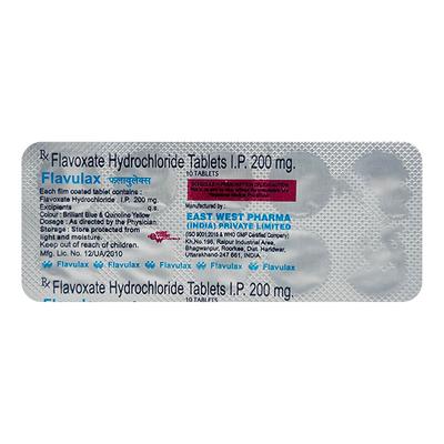 Flavulax Tablet 10'S - Bladder And Prostate Disorders-Dru