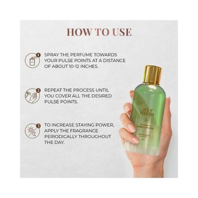 Just Herbs Forest Wood Perfume for Men & Women, Eau De Parfum 100 ml - Perfumes (Edt/Edp)