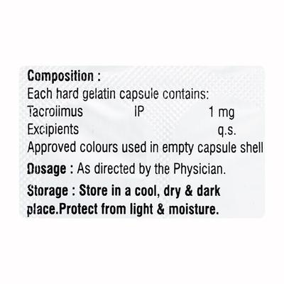 TACROLIUS 1 Capsule 10's - Auto Immune Disease-Imm