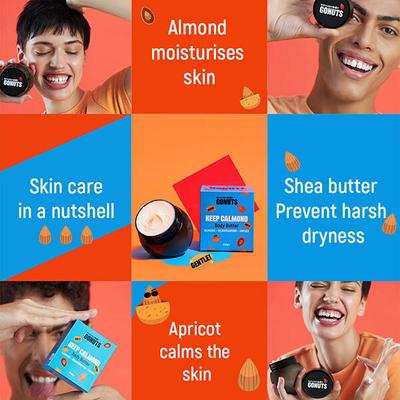 GONUTS By Bewakoof Keep Calmond Body Butter 200 gm - Body Butter