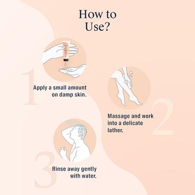 Arata Natural Hydrating & Non-Drying Body Wash With Coconut & Citrus Extracts 75 ml - Shower Gels & Body Wash