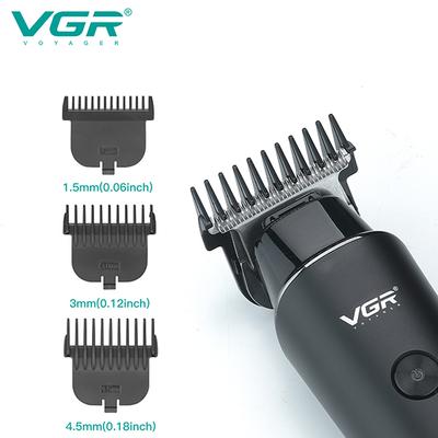 VGR V-933 Professional Trimmer 500 min Runtime 3 Length Settings (Black) 1's - Trimmers