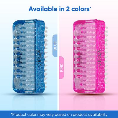 Vega Dual Surface Nail Brush (NB - 02) 48 gm - Manicure & Pedicure Kits