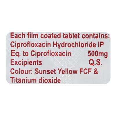 CIPTID 500 Tablet 10's - Bacterial Infections-Qui