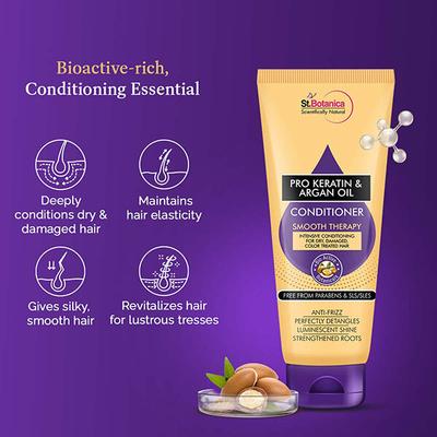 St.Botanica Pro Keratin & Argan Oil Smooth Therapy Conditioner 200 ml - Conditioners