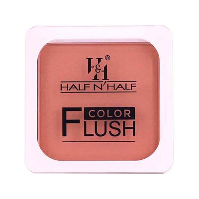 Half N Half Color Flush, Enriched with Vit E, Long Lasting, Suitable for All Skin - Nude Peach 8 gm - Blushes