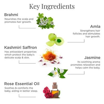 Forest Essentials Baby Head Massage Oil Dasapushpadibaby Oil 200 ml - Creams/Oils/Lotions