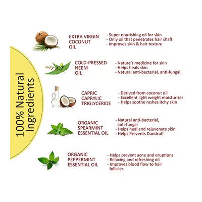 Prakrta Skin Treat'Mint' Multitasking Oil for Skin + Hair 100 ml - Hair Oils