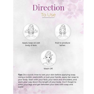 Nutriment, Khadi Nutriment Strawberry Soap 125 gm - Soaps