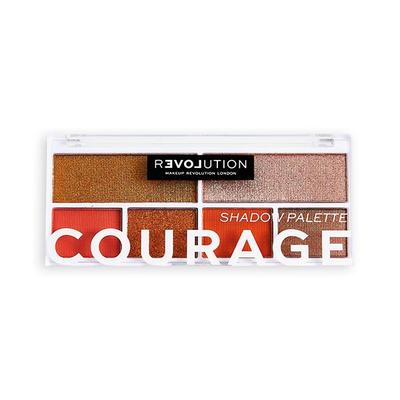Makeup Revolution Colour Play Courage Eyeshadow Palette 5.8gm - Face Palettes
