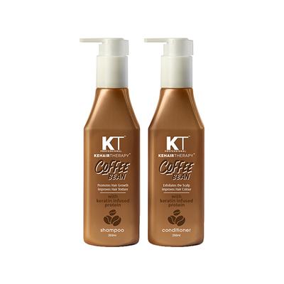 Kehairtherapy Professional Coffee Bean Shampoo & Conditioner (Pack of 2) 500 ml - Straight Hair