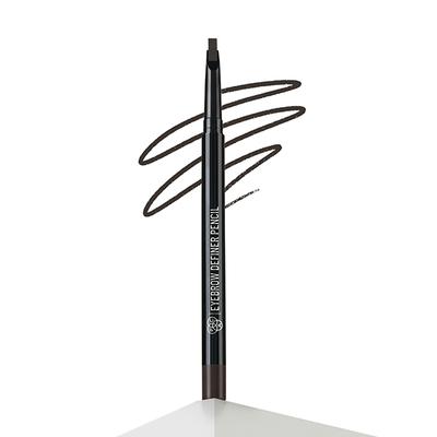 PAC Eyebrow Definer Pencil 3-in-1 Pencil with Built in Sharpener Spoolie, Waterproof - 03 (0.25 g) - Eyebrow Pencils & Enhancers