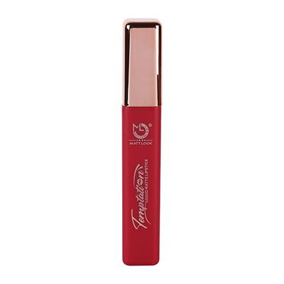 Matt Look Lip Makeup Temptation Liquid Matte Lipstick, Red Velvet 5 ml - Liquid Lipsticks