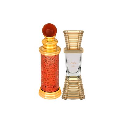 Ajmal Classic Oud Concentrated Perfume Oil Woody Oudh Attar And Aura Concentrated Perfume Oil Floral Fruity Attar 20 ml - Deodorants/Roll-Ons
