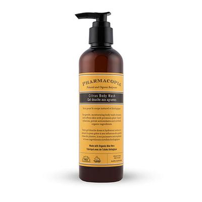 Kimirica Pharmacopia Organic Citrus Body Wash for Summer with Lemon, Green Tea & Aloe Vera 250ml - Shower Gels & Body Wash