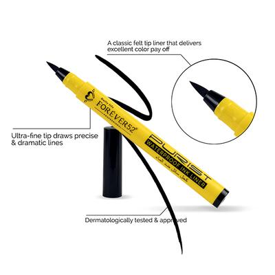 Daily Life Forever52 Purist Water Proof Ink Liner - WI001 (Black) 1.5 ml - Eyeliners
