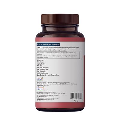 Miduty Organic Blood Builder Capsule 60's - Vital Health