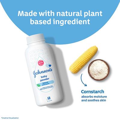 Johnson's Baby Powder Natural 400 gm - Baby Powder