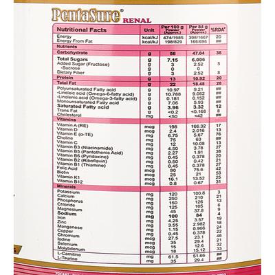 PentaSure Renal Powder - Vanilla Flavour 400 g - Daily Health Drinks