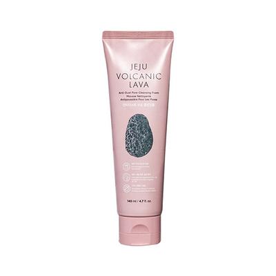 The Face Shop Jeju Volcanic Lava Cleansing Foam 140 Ml - Face Wash & Cleansers