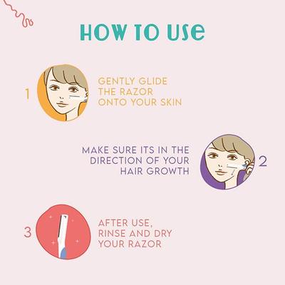 Furr By Pee Safe Advanced Nano Coated Face Razor All Skin Types 2's - Face & Eyebrow Razors