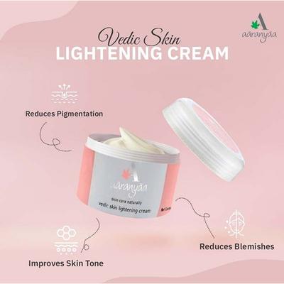 Aaranyaa Vedic Skin Lightening Cream 50 gm - Face Moisturizers
