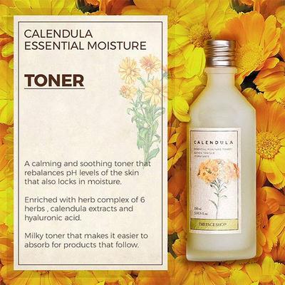 The Face Shop Calendula Essential Moisture Toner 150 Ml - Toners