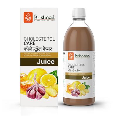 Krishna's Herbal & Ayurveda Cholesterol Care Juice 500 ml - Ayurvedic Juices