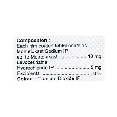 Spiromont L 10/5mg Tablet 10'S - Allergies-Ant