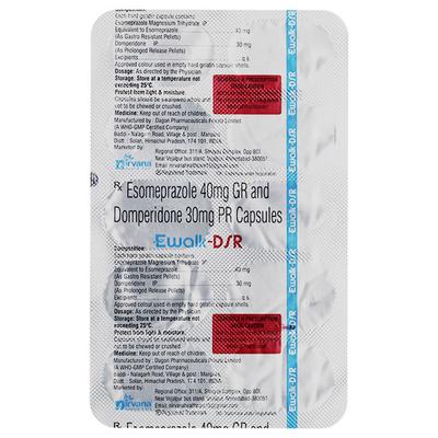 EWALK DSR Capsule 10's - Ulcer/Reflux/Flatulence-Aaa