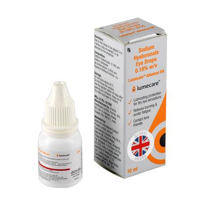 LUMECARE ADVANCE HA Eye Drops 10ml - Dry Eye-Olt