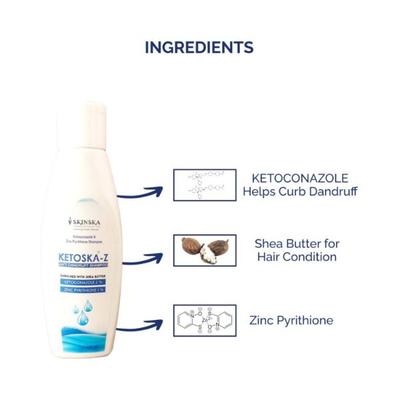 Ketonska Z Anti Dandruff Shampoo 100ml - Shampoos