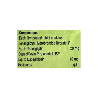 DAPAFORD 10 T Tablet 15's - Diabetes-Ant
