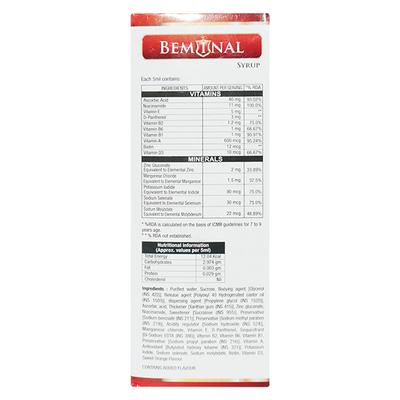 BEMINAL Syrup 100ml - Supplements-Vam