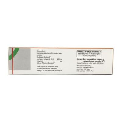 Desval ER 250mg Tablet 10'S - Epilepsy/Convulsion-Ant