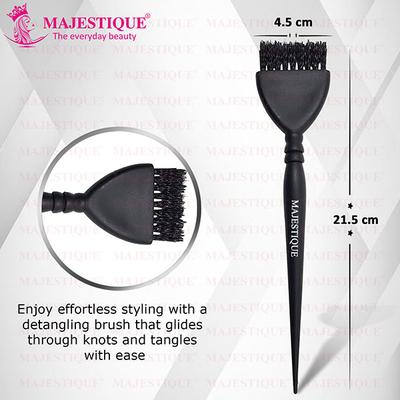 Majestique Premium Hair Dye Brush, Long Tail Coloring Applicator for Men and Women 1's - Hair Brushes