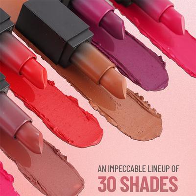 Swiss Beauty Hd Matte Pigmented Smudge Proof Lipstick Shade- Nude Affair 3.5 gm - Lipsticks
