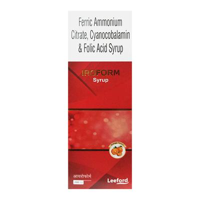 IROFORM ORANGE FLAVOUR Syrup 200ml - General-P