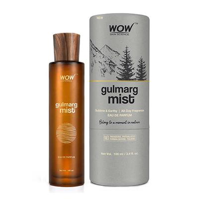 WOW Skin Science Eau De Parfum Gulmarg Mist Sublime And Earthy Unisex Perfume Perfume (EDT/EDP) 100 ml - Perfumes (Edt/Edp)