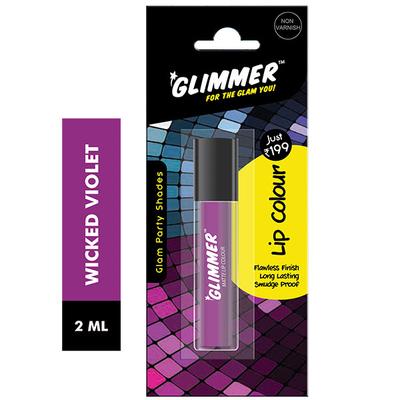 GLIMMER MATTE LIP COLOUR WICKED VOILET 2 ml - Lipsticks