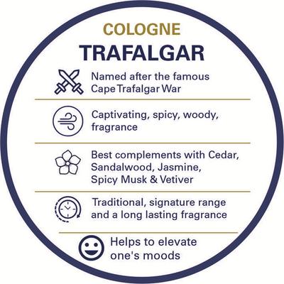Truefitt and Hill Trafalgar Cologne Perfume Spray Essential Fragrance Collection 100ml - Men Perfumes (Edt/Edp)