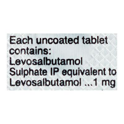 Levolin 1mg Tablet 10'S - Asthma/COPD-Ast