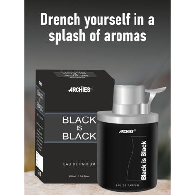 Archies Black is Black Eau De Parfum 100 ml - Women Perfumes (Edt/Edp)